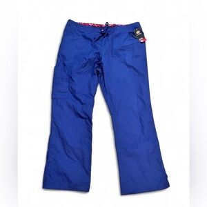 Dickies Royal Blue Work Pants Scrub Size Petite Medium